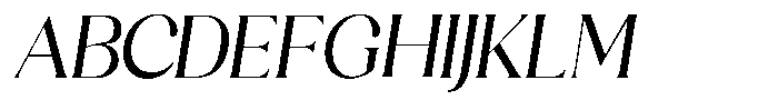 Sharink Variable Slant Font UPPERCASE