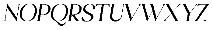 Sharink Variable Slant Font UPPERCASE