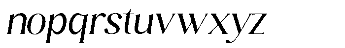 Sharink Variable Slant Font LOWERCASE