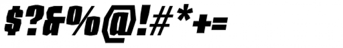 Sharka 03 Semi Condensed italic Font OTHER CHARS
