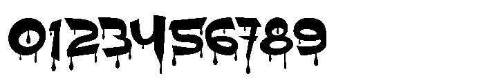 Sharp Drop One Font OTHER CHARS