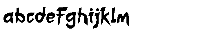 Sharp Drop Regular FONT
