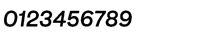 Sharp Earth Thai Bold Italic Font OTHER CHARS