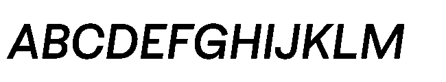 Sharp Earth Thai Bold Italic Font UPPERCASE