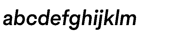 Sharp Earth Thai Bold Italic FONT