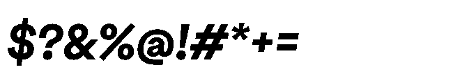 Sharp Earth Thai Extrabold Italic Font OTHER CHARS