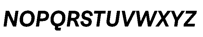 Sharp Earth Thai Extrabold Italic Font UPPERCASE