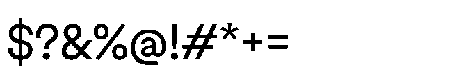 Sharp Earth Thai Medium Font OTHER CHARS