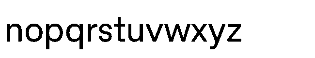 Sharp Earth Thai Medium Font LOWERCASE