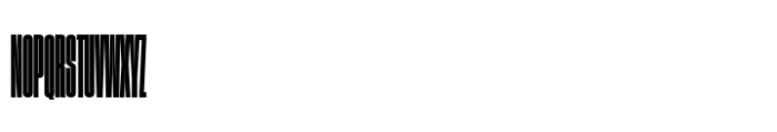 Sharp Grotesk Latin Black 05 Font UPPERCASE
