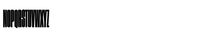 Sharp Grotesk Latin Black 06 Font UPPERCASE