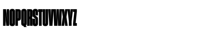 Sharp Grotesk Latin Black 10 Font UPPERCASE