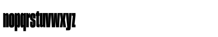 Sharp Grotesk Latin Black 10 Font LOWERCASE