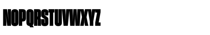 Sharp Grotesk Latin Black 12 Font UPPERCASE