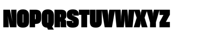 Sharp Grotesk Latin Black 17 Font UPPERCASE