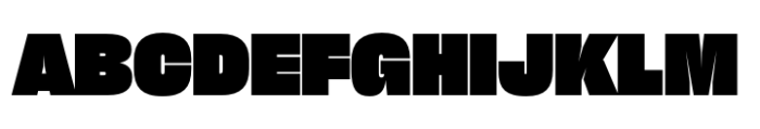 Sharp Grotesk Latin Black 21 Font UPPERCASE