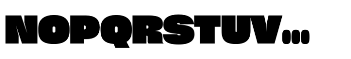 Sharp Grotesk Latin Black 23 Font UPPERCASE