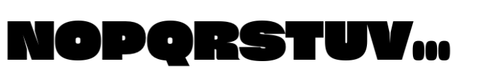 Sharp Grotesk Latin Black 24 Font UPPERCASE