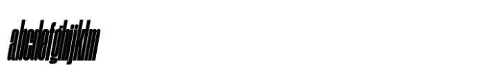 Sharp Grotesk Latin Black Italic 06 FONT