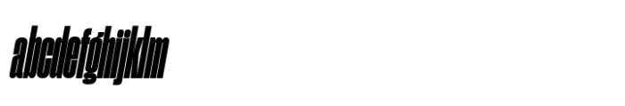 Sharp Grotesk Latin Black Italic 08 FONT