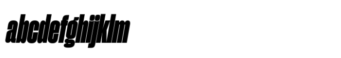 Sharp Grotesk Latin Black Italic 11 FONT