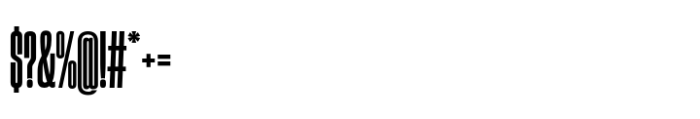 Sharp Grotesk Latin Bold 07 Font OTHER CHARS