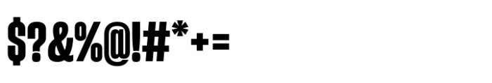 Sharp Grotesk Latin Bold 13 Font OTHER CHARS