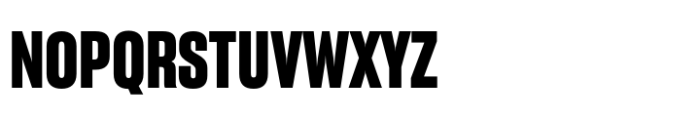 Sharp Grotesk Latin Bold 14 Font UPPERCASE