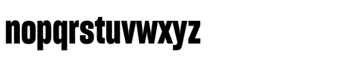 Sharp Grotesk Latin Bold 14 Font LOWERCASE