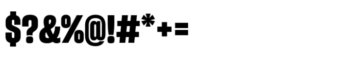Sharp Grotesk Latin Bold 15 Font OTHER CHARS