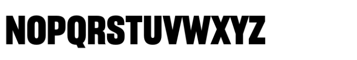 Sharp Grotesk Latin Bold 16 Font UPPERCASE
