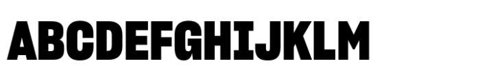 Sharp Grotesk Latin Bold 17 Font UPPERCASE