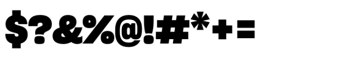 Sharp Grotesk Latin Bold 20 Font OTHER CHARS