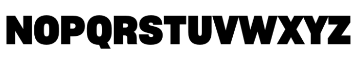 Sharp Grotesk Latin Bold 20 Font UPPERCASE