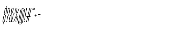 Sharp Grotesk Latin Book Italic 06 Font OTHER CHARS