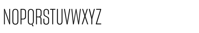 Sharp Grotesk Latin Light 12 Font UPPERCASE