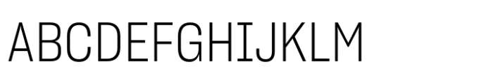 Sharp Grotesk Latin Light 16 Font UPPERCASE