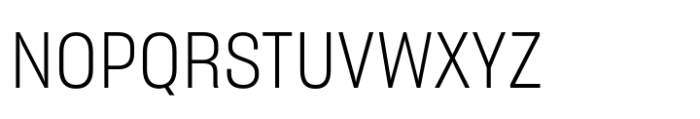 Sharp Grotesk Latin Light 16 Font UPPERCASE