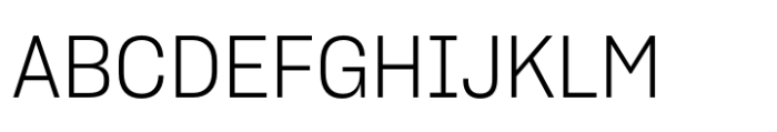 Sharp Grotesk Latin Light 18 Font UPPERCASE