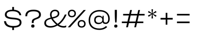 Sharp Grotesk Latin Light 24 Font OTHER CHARS