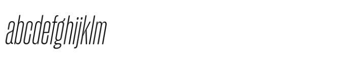 Sharp Grotesk Latin Light Italic 09 FONT