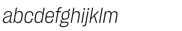 Sharp Grotesk Latin Light Italic 16 FONT