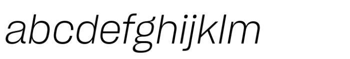 Sharp Grotesk Latin Light Italic 18 FONT