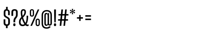 Sharp Grotesk Latin Medium 12 Font OTHER CHARS