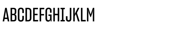 Sharp Grotesk Latin Medium 13 Font UPPERCASE