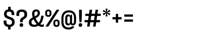 Sharp Grotesk Latin Medium 17 Font OTHER CHARS