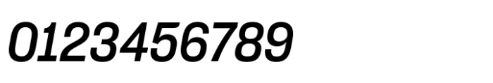 Sharp Grotesk Latin Medium Italic 17 Font OTHER CHARS