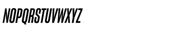 Sharp Grotesk Latin Semi Bold Italic 11 Font UPPERCASE