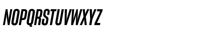 Sharp Grotesk Latin Semi Bold Italic 12 Font UPPERCASE