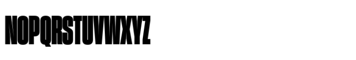Sharp Grotesk Paneuropean Black 11 Font UPPERCASE